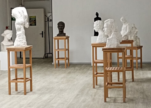 Wernisaż wystawy rzeźby Jadwigi Łukasik